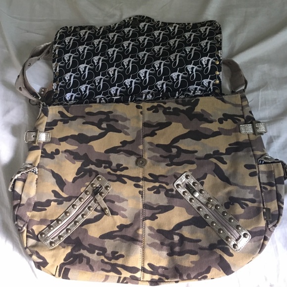 Lollipops Paris Camo print bag - Picture 4 of 8